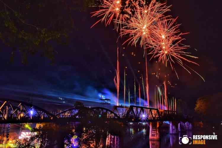 ระเบิดภูเขา เผาสะพาน งานประจำปีสะพานข้ามแม่น้ำแคว กาญจนบุรี